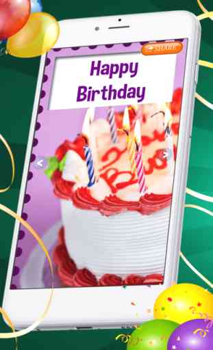 Happy Birthday Greeting Cards – Decorate Custom bDay eCards With Free Photo Card Maker 4