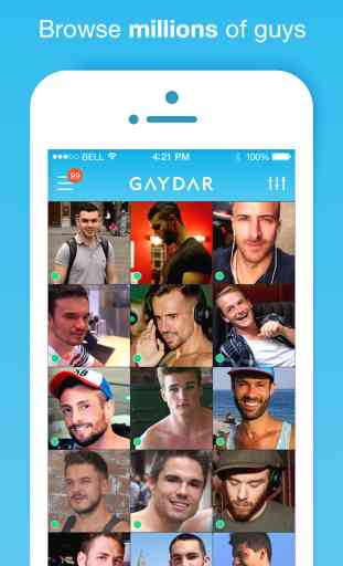 Gaydar. Find guys, meet men. Gay and same sex dating. 1