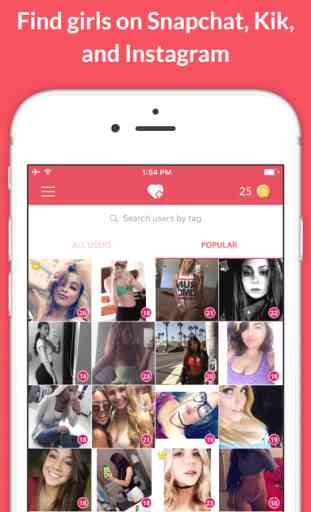 Girls for Kik & Snapchat - Meet a Girl & Chat App 1