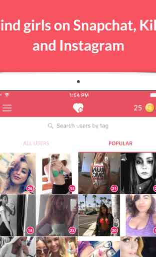 Girls for Kik & Snapchat - Meet a Girl & Chat App 3