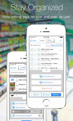 Grocery Gadget Shopping List 3