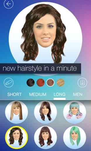 Hair MakeOver - new hairstyle and haircut in a minute 1