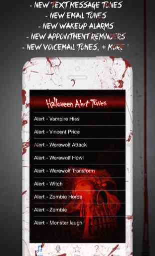 Halloween Alert Tones - Scary new sounds for your iPhone 3