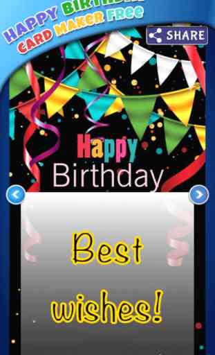 Happy Birthday Card Maker Free–Bday Greeting Cards 3