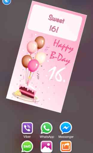Happy Birthday Card Maker Free–Bday Greeting Cards 4