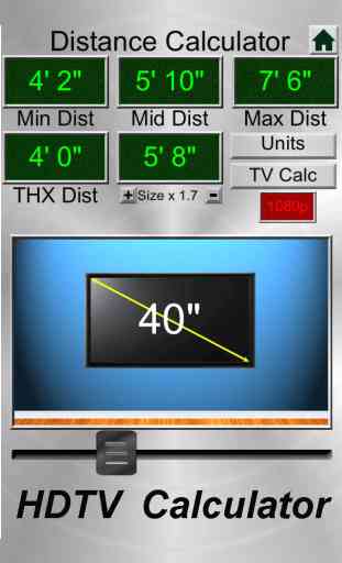 HDTV Calculator Free 2