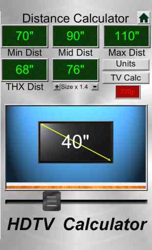 HDTV Calculator Free 3
