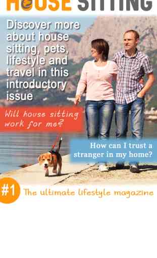 House Sitting - The ultimate lifestyle magazine 1