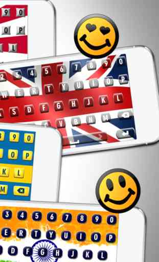 Inter.national Flag Keyboard.s - 2016 Country Flags on Custom Skins with Fancy Fonts for Keyboarding 3