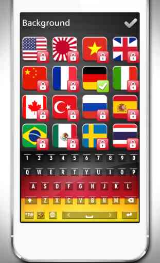 Inter.national Flag Keyboard.s - 2016 Country Flags on Custom Skins with Fancy Fonts for Keyboarding 4