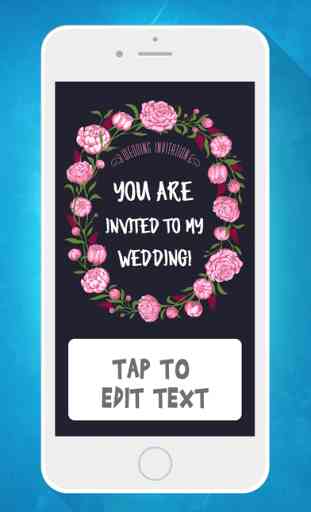 Invitation Card Maker – Create Custom e-Card-s For Wedding Day Or Birthday Party 4