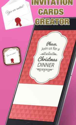Invitation Cards Creator – Send Beautiful e-Card.s Free and Invite Friends to Your Party 2