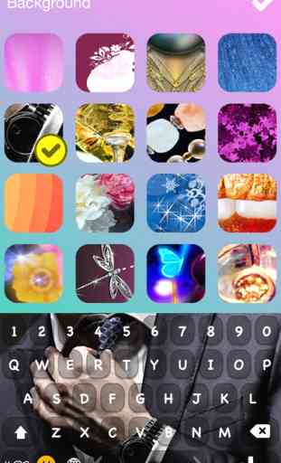 Keyboard Glam for iPhone – Customize Keyboards Skins with Cool Font.s and Color.ful Themes 2