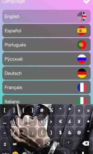 Keyboard Glam for iPhone – Customize Keyboards Skins with Cool Font.s and Color.ful Themes 4