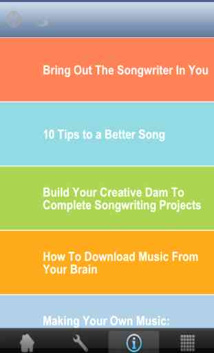 How To Write A Song 1