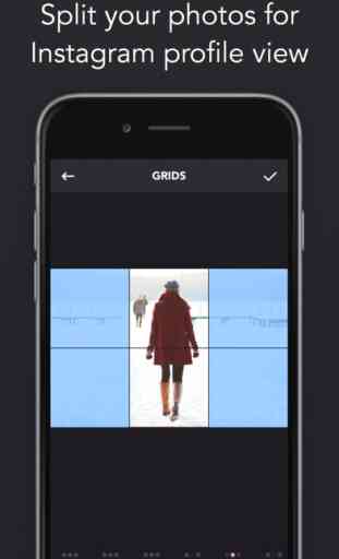 Instagrids - Crop Your Photos For IG Profile View 2