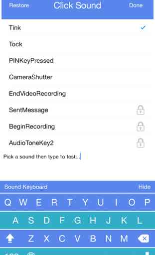 Keyboard Sound - Customize Typing, Clicks Tone, Color themes 3