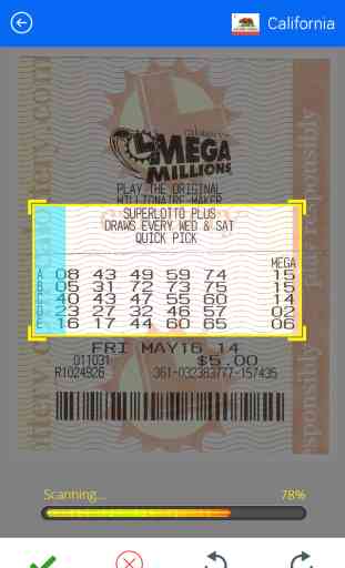 Lottery Ticket Scan & Pools For Powerball and Mega Millions -- Lotto Monkey Classic 1