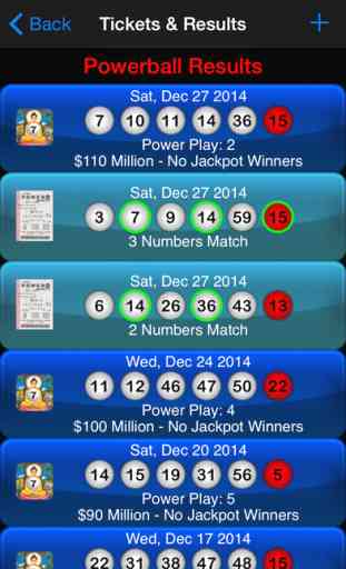 Lotto Results and Ticket Checker for Mega Millions, Powerball and State Lottery Games - Lottotopia 3