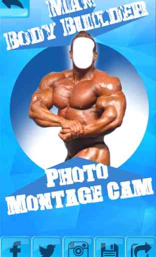 Man Body.Builder Photo Montage Cam – Put Your Head In Hole To Get Instant Six Pack Abs & Muscles 2