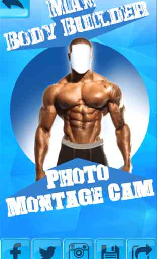 Man Body.Builder Photo Montage Cam – Put Your Head In Hole To Get Instant Six Pack Abs & Muscles 4