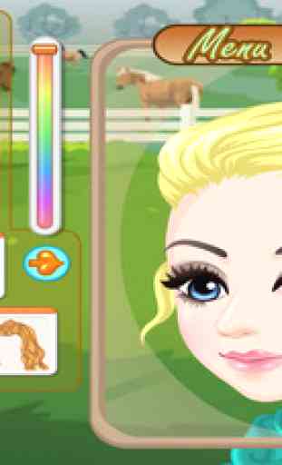 Mary's Horse Dress up 2 - Dress up  and make up game for people who love horse games 3