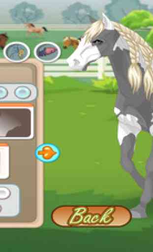 Mary's Horse Dress up 2 - Dress up  and make up game for people who love horse games 4