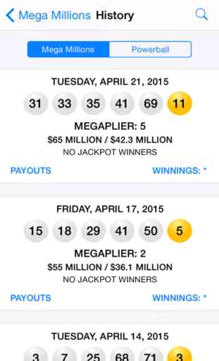 Mega Millions & Powerball - lottery games in the US with winning number results, lotto jackpots and prize payouts 3