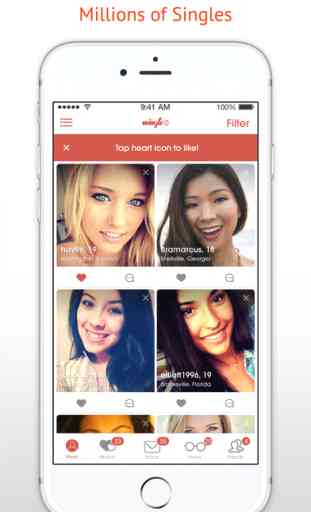 Mingle2 Free Dating App for Single People Online, Meet New Men & Women, Chat, Flirt & Date Local Singles 1
