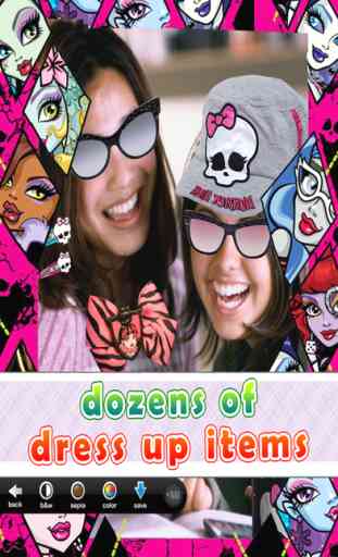 Monster Ghoul Photo Booth: Dress up, Photo Frames & Selfie Editor for Girls 2
