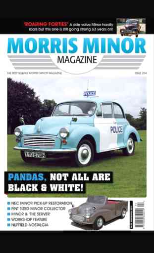 Morris Minor Magazine - the only independent bi-monthly publication dedicated to the Morris Minor 1