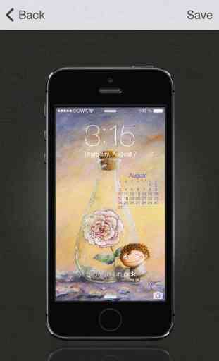 Little Dates - Lock Screen Calendars by Jeanie Leung 3