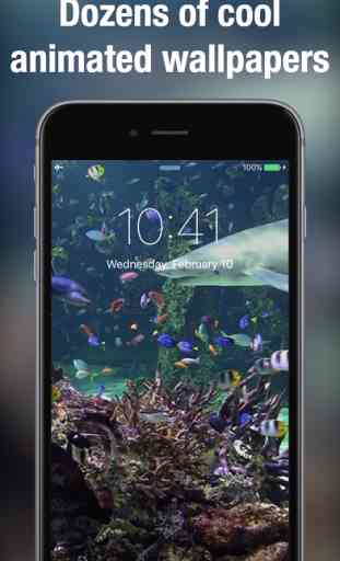 Live Wallpapers for Lock Screen: Animated backgrounds & themes for iPhone 4