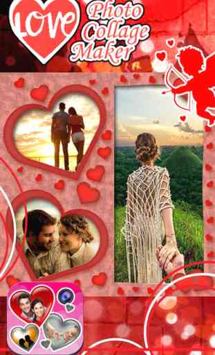 Love Photo Collage Maker: Cute Frames And Effects 3