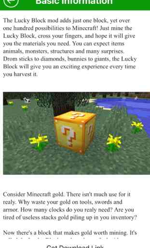 Lucky Block Mod for Minecraft Game Free 1