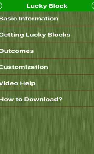 Lucky Block Mod for Minecraft Game Free 2