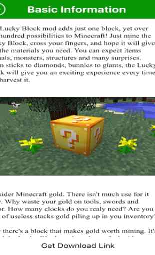 Lucky Block Mod for Minecraft Game Free 3