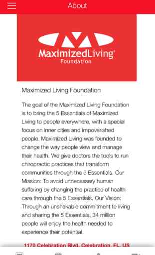 Maximized Living Foundation 2
