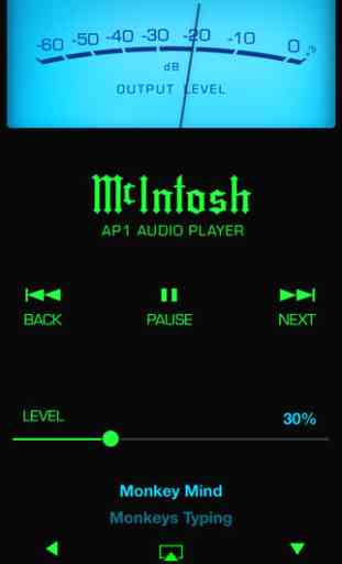McIntosh AP1 Audio Player 1