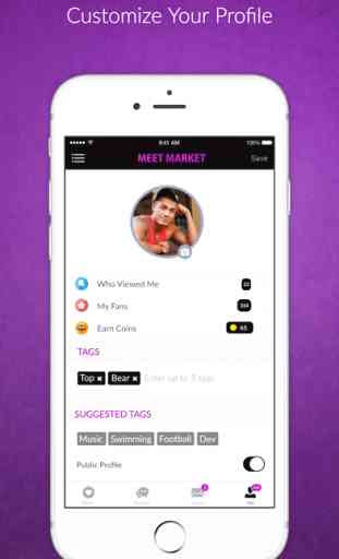 Meet Market - Gay Dating App. Chat with Single Men 3