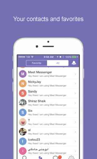 Meet Messenger - Meet New People Nearby or Around The World 3