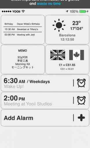 Morning Kit (Alarms & Info Widgets) 3