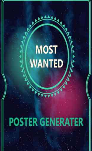 Most Wanted Poster Maker Pro 1
