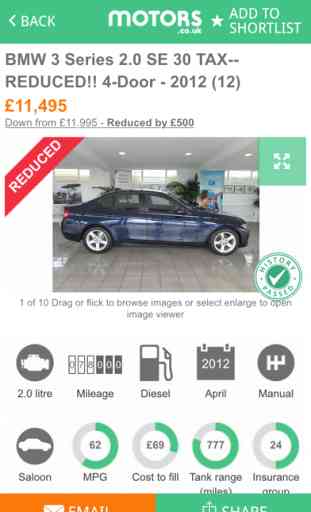 Motors.co.uk car search 4