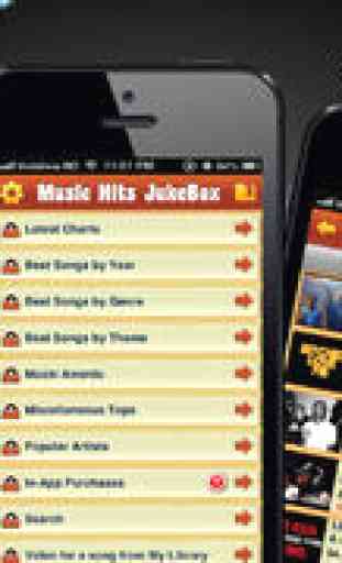 Music Hits Jukebox - Greatest Songs of All Time, Top 100 Lists and the Latest Charts 1