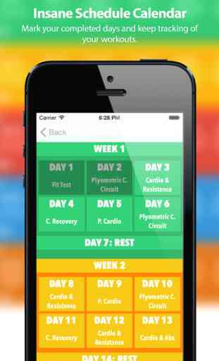 My Insane Workout – Log your exercise workouts anywhere, with calendar and tracker 1