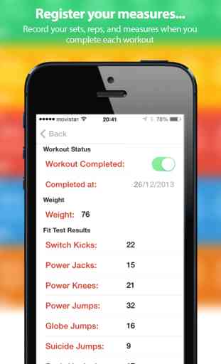 My Insane Workout – Log your exercise workouts anywhere, with calendar and tracker 3