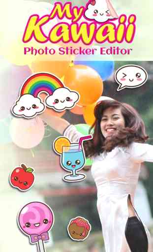 My Kawaii Photo Sticker Editor – Pretty Stamps on Cam to Decorate your Pictures with Cute Stickers 1