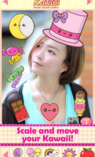 My Kawaii Photo Sticker Editor – Pretty Stamps on Cam to Decorate your Pictures with Cute Stickers 3