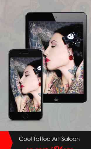 MyTattoo - The Tattoo Designs Salon App & Virtual Photo Booth Machine to Tattooed yourself with Dragon Tribal Tattoos without Pain for free! 4